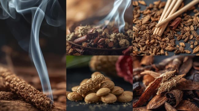 بخور چیست؟ معرفی انواع بخور گیاهی، معدنی و ترکیبی + کاربردها